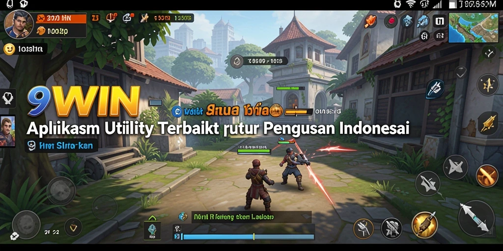 Tampilan antarmuka utama 9WIN yang modern dan intuitif.