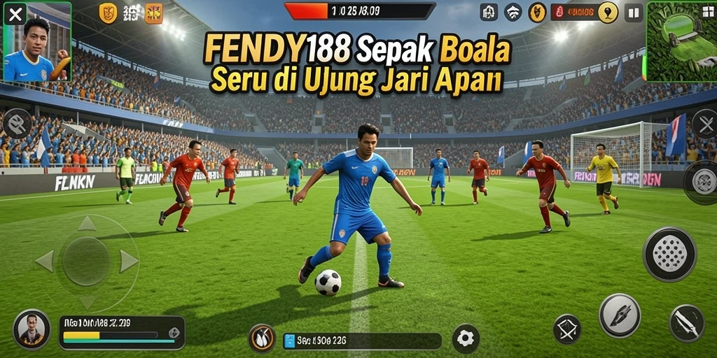 Tampilan gameplay FENDY188 dengan aksi menarik di lapangan.