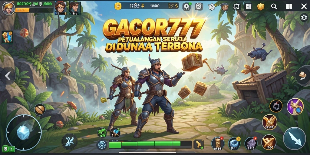 Gameplay menarik GACOR777 di dunia terbuka yang luas.