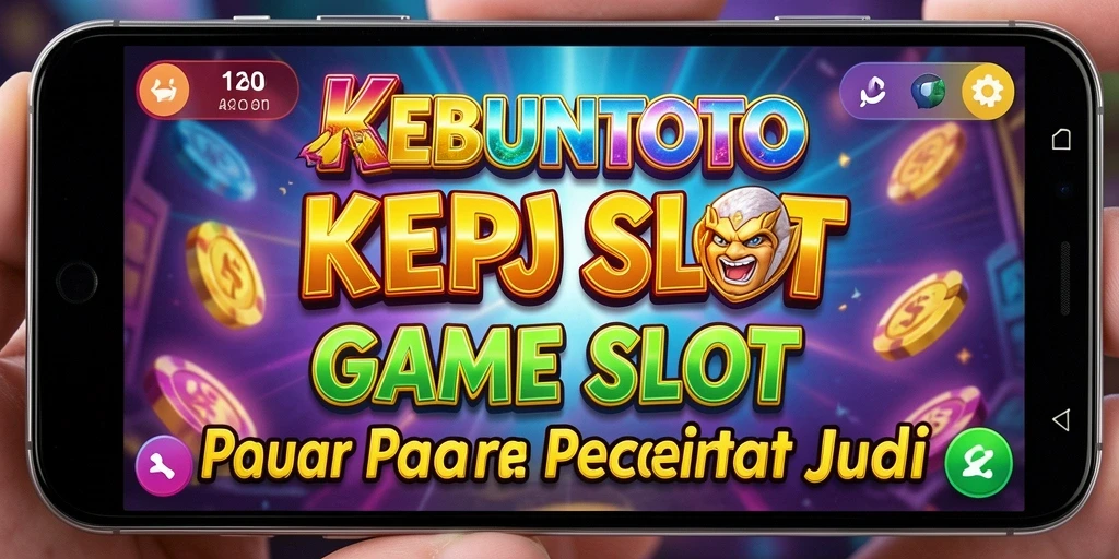 Tampilan menarik dari gameplay KEBUNTOTO di layar utama.