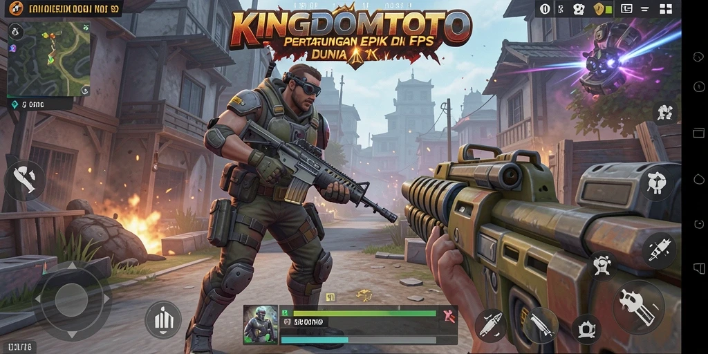 Gameplay intens di KINGDOMTOTO dengan pertarungan seru.