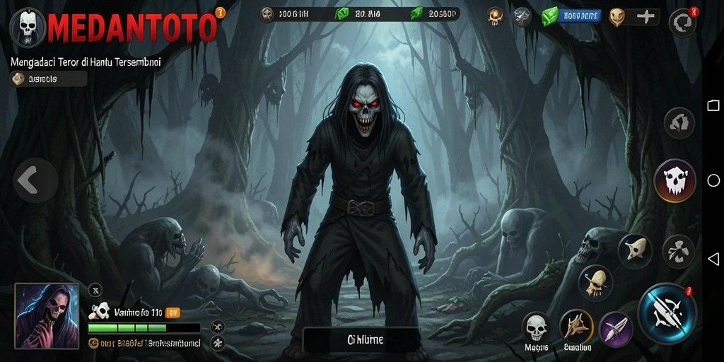 Gameplay menegangkan dalam suasana Horror yang mencekam.