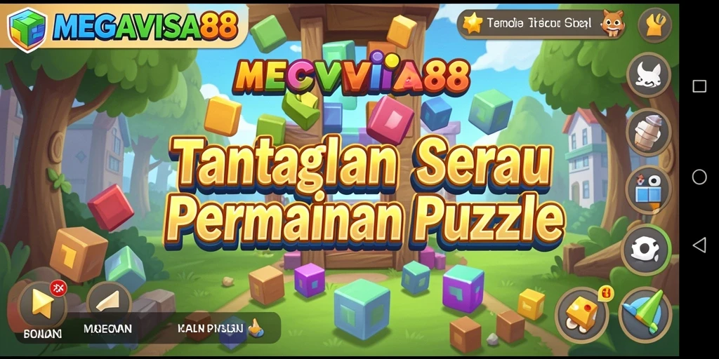Tampilan gameplay MUDAH dan menantang dalam MEGAVISA88.