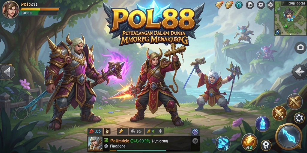 Gameplay POL88 yang seru dan mendebarkan dalam dunia MMORPG.