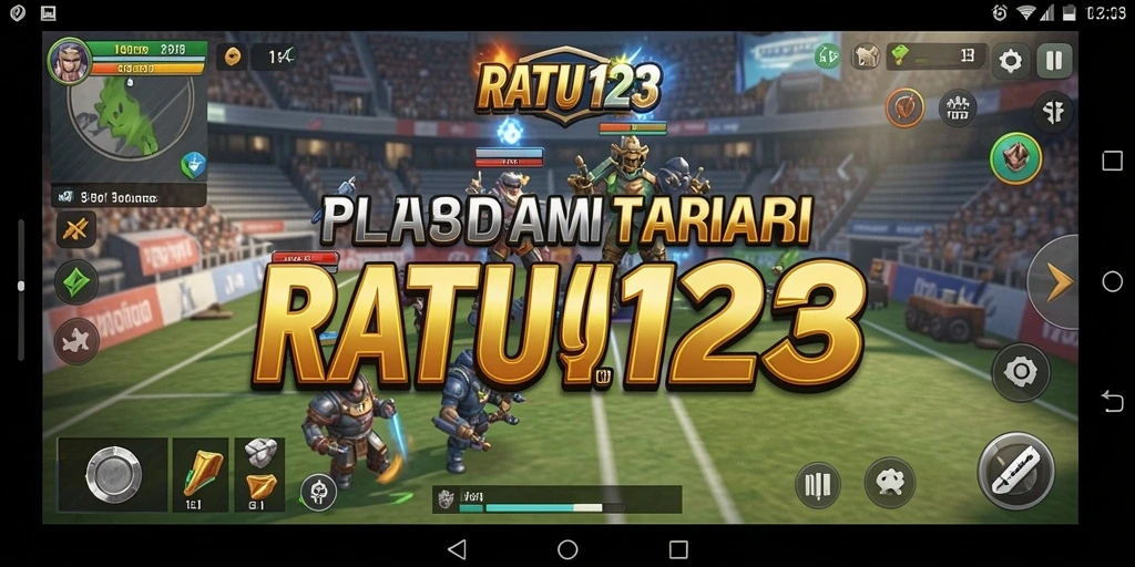 Tampilan gameplay RATU123 dengan strategi taktis yang mendalam.