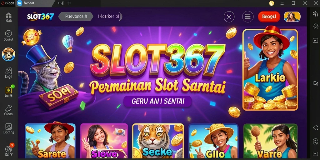 Screenshot dari gameplay SLOT367 menunjukkan keseruan dan variasi tema slot.